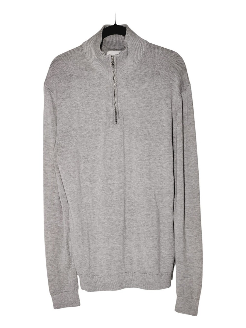 Icon Amsterdam Sweater 1/4 Zip Heather Grey Size XXL